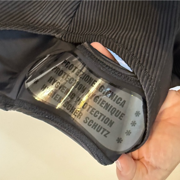 NWT Lively Black Swim Ribbed High Waist Bikini Bottoms Style 38003 Size Small - Picture 3 of 6